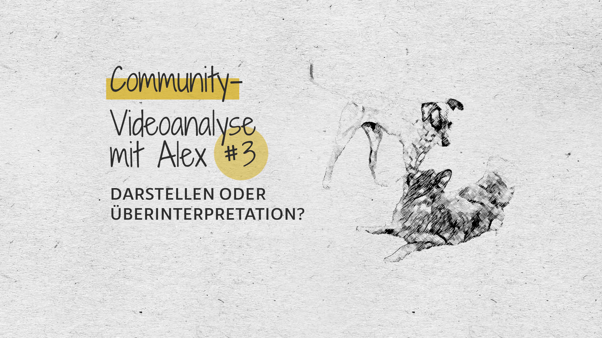 #3 Community-Videoanalyse mit Alex: Darstellen oder Überinterpretation?