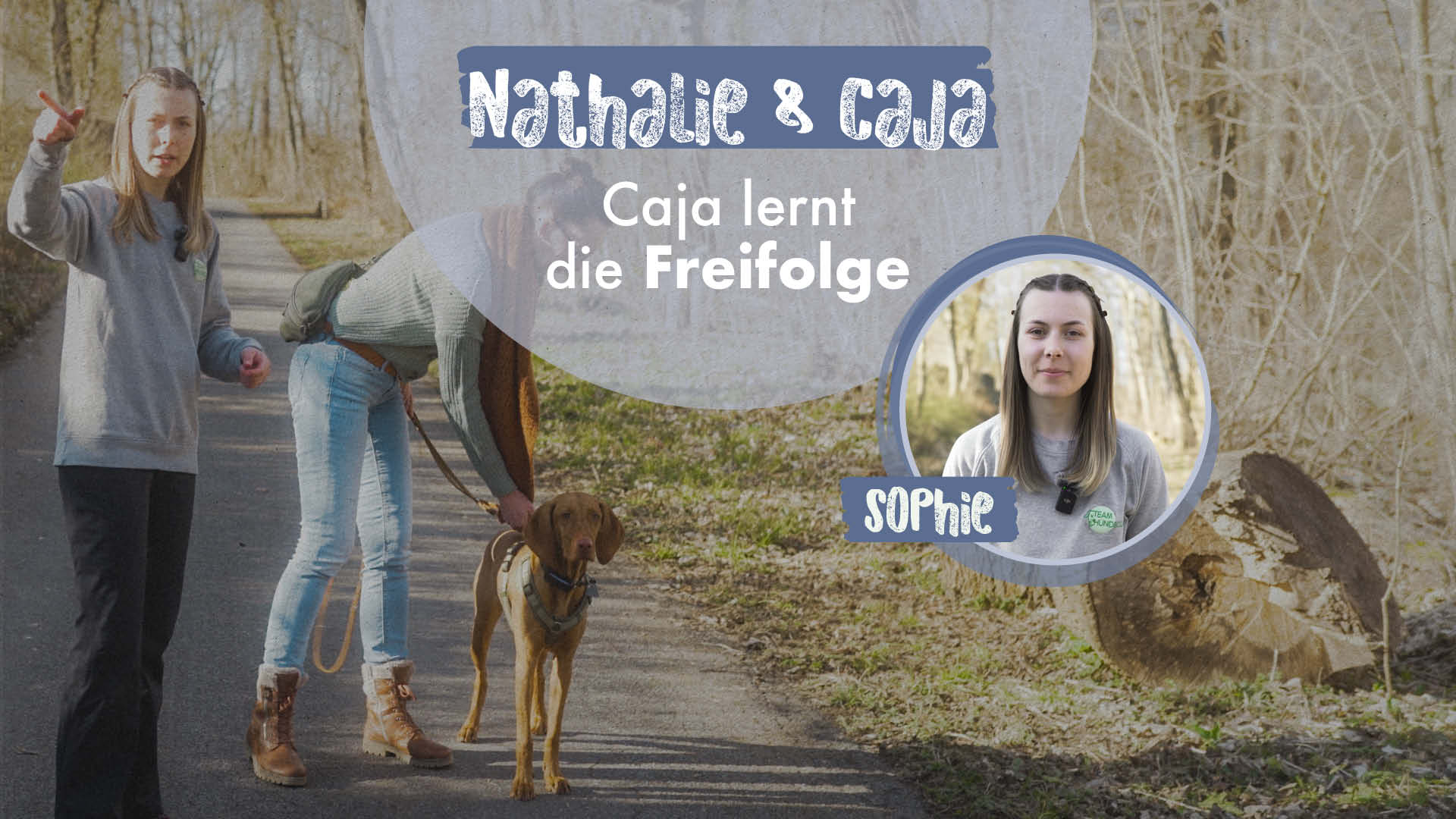 Nathalie & Caja | Caja lernt die Freifolge